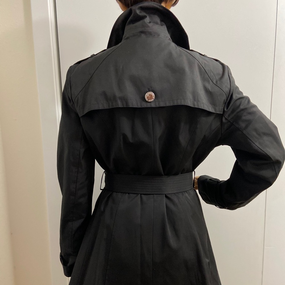 KARL LAGERFELD PARIS Double Breasted Trenc… - Picture 7 of 13